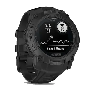 Garmin Instinct 3 Solar Tactical Zwart