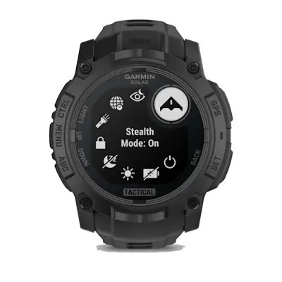 Garmin Instinct 3 Solar Tactical Zwart