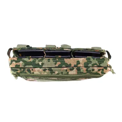 Dutch Tactical Gear Utility Triple Snap Mag Pouch 5.56 NFP Multitone
